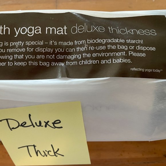 You Don't Have To Give Up Chocolate to Practice Yoga - EcoFriendly TPE  Yoga Mat - Picture 9 of 12